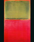 Mark Rothko Canvas Paintings - Untitled (Green, Red, on Orange)